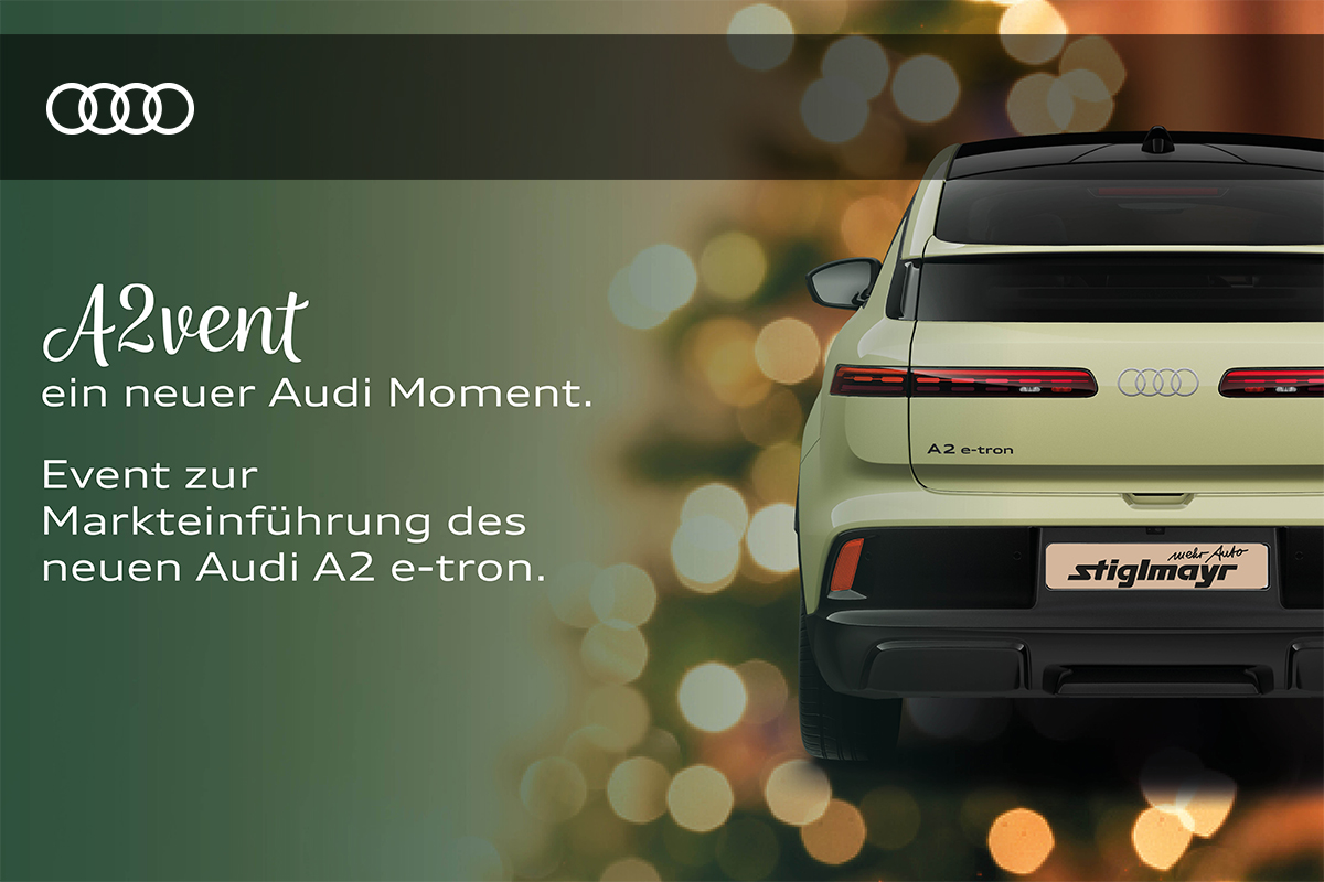 Der neue Audi A2 e-tron.