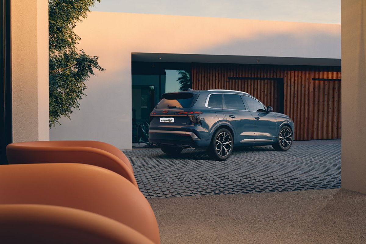 Gepäckraum des Audi Q7