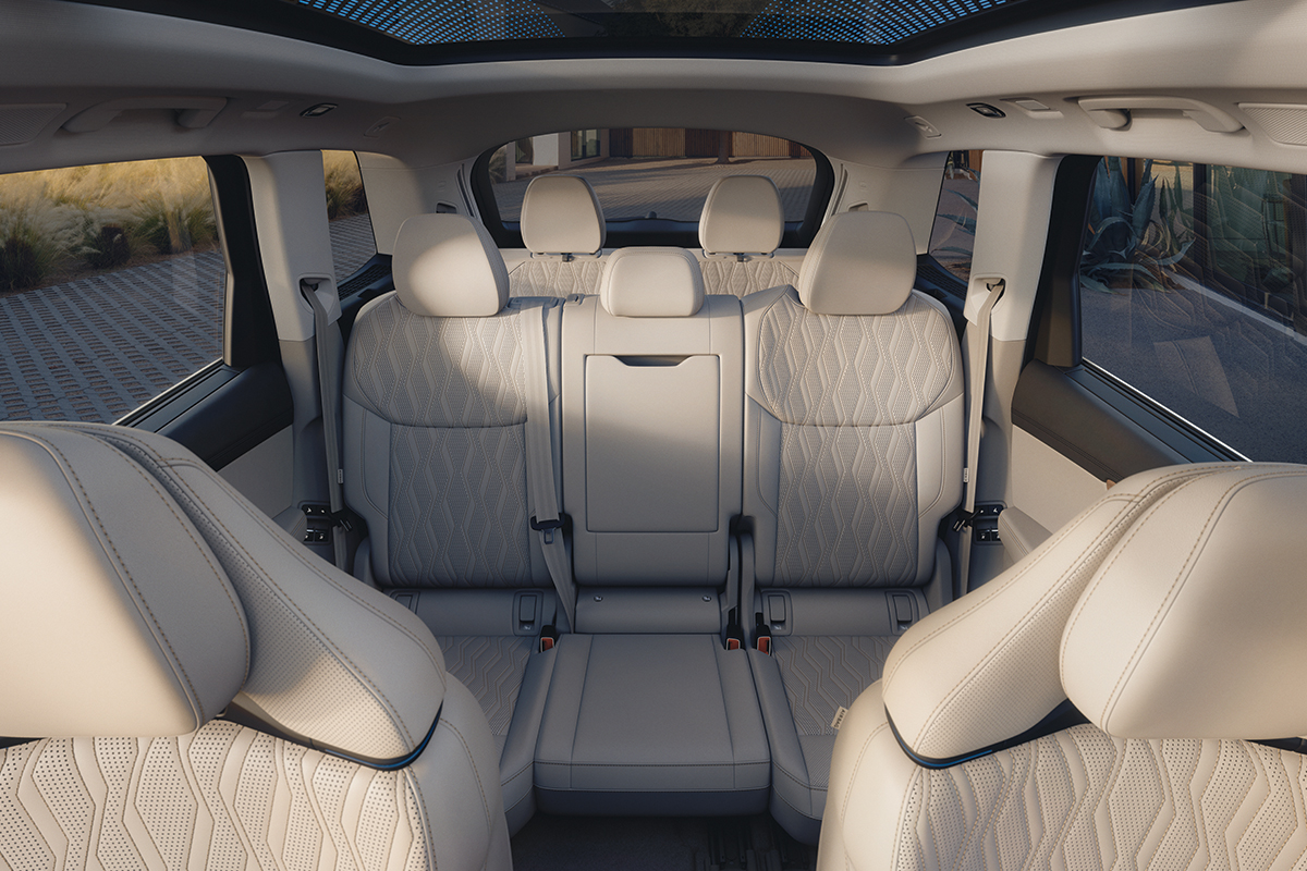 Interieuransicht des Audi Q7
