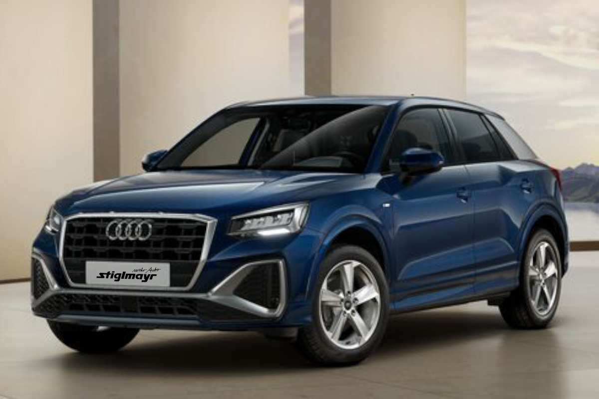Audi Q2 in Ascariblau Metallic aus dem Angebot