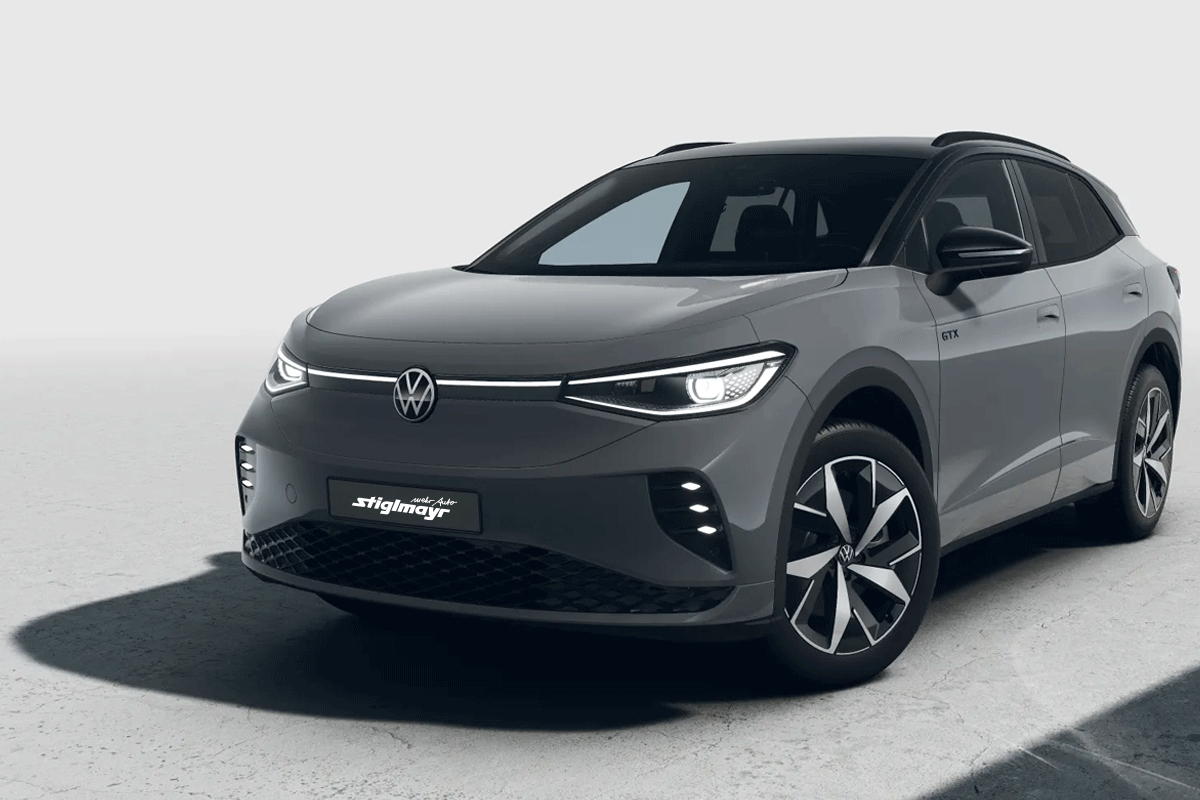 Bild zeigt den ID.4 GTX 4MOTION 250 kW (340 PS) 79 kWh 1-Gang-Automatik