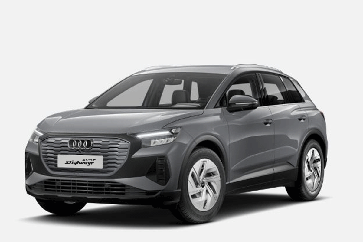 Audi Q4 40 e-tron in kieselgrau