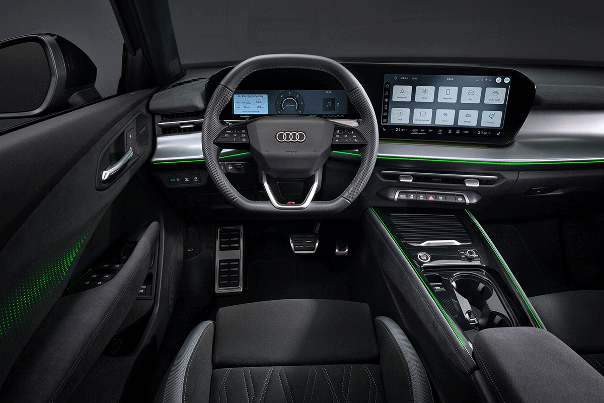 Innenansicht des neuen Audi Q3
