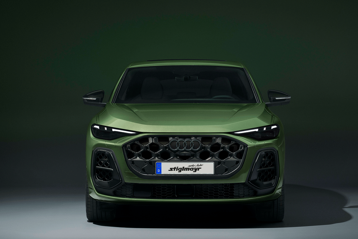 Frontansicht des neuen Audi Q5 Sportback