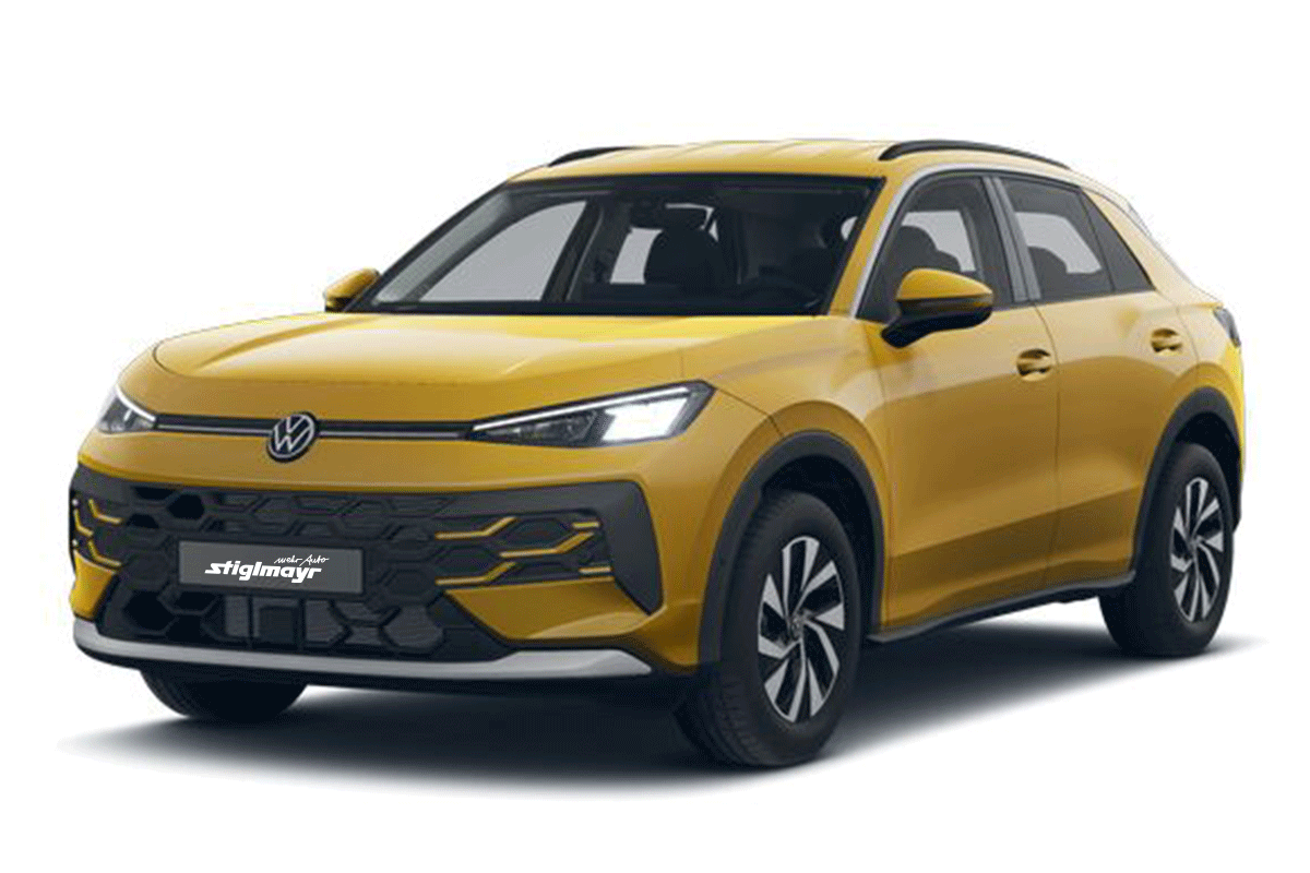 VW T-Roc Life in yellow