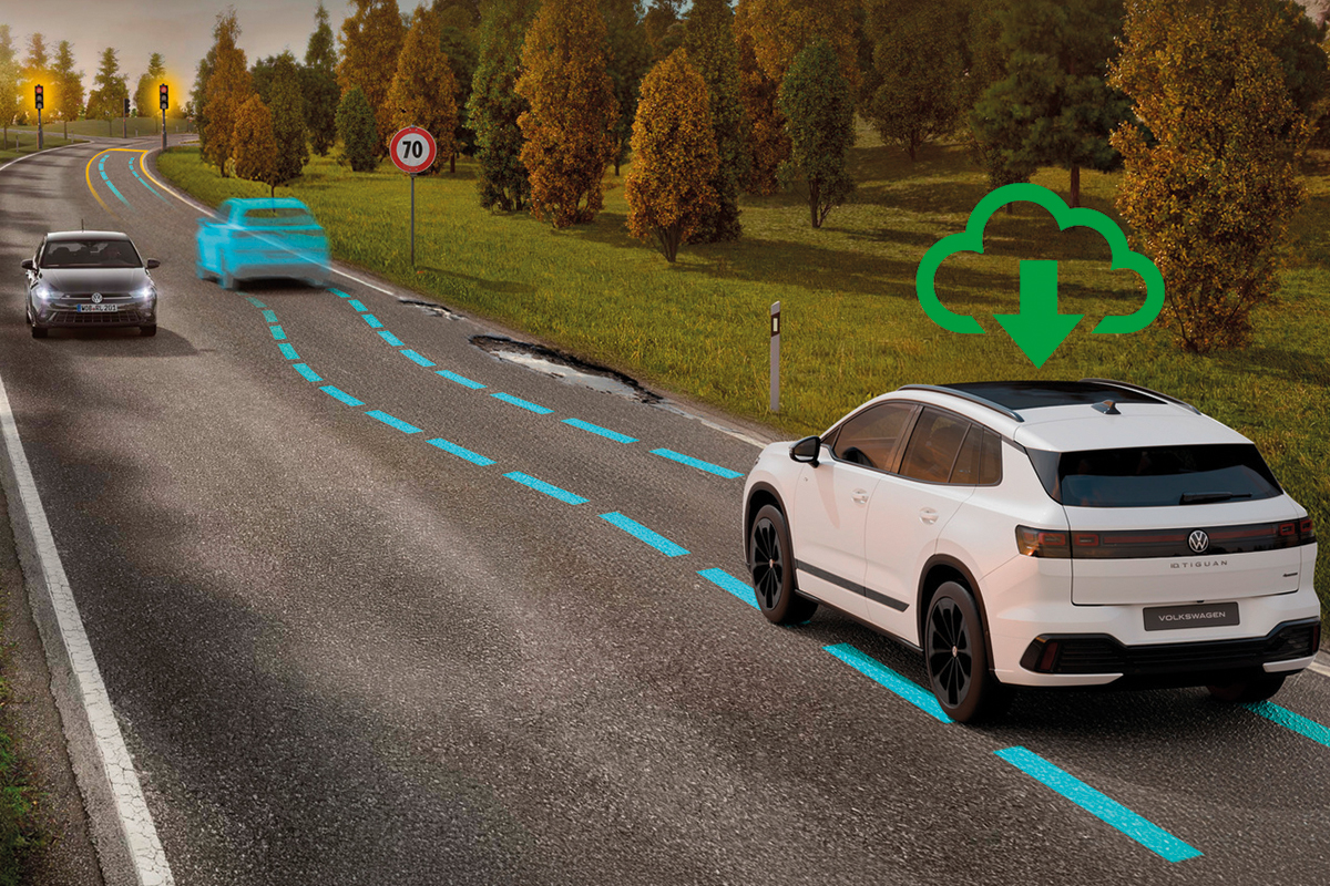 Assistenzsystem des ID. Tiguan