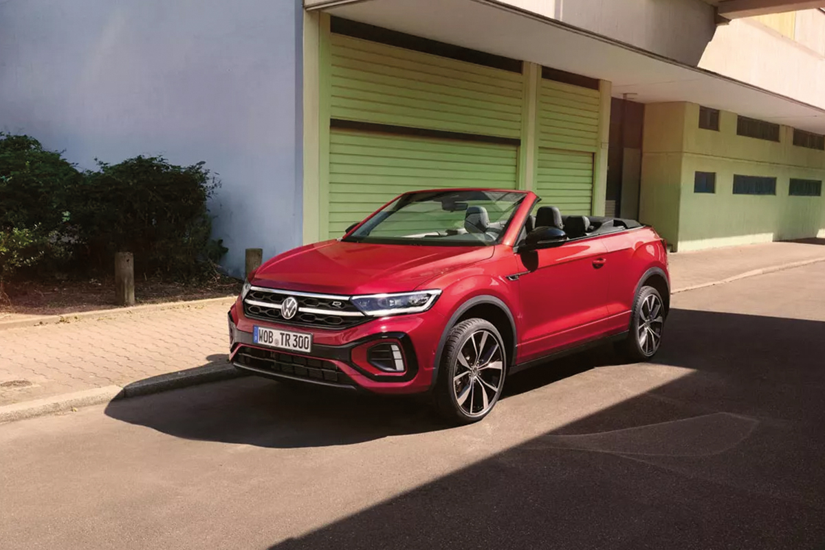 exterieuransicht des T-Roc Cabrio