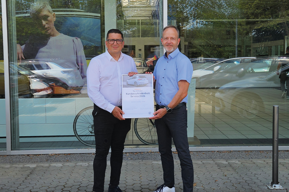 Urkunde SOB Kundenzufriedenheit